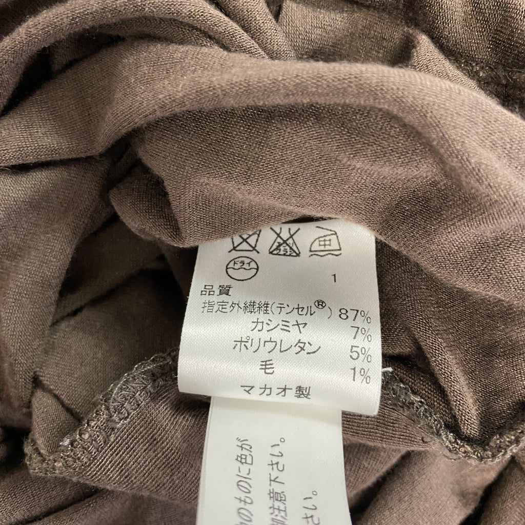 MICHAEL KORS　マイケルコース　Vネックロングワンピース　茶色　ブラウン　4サイズ　古着