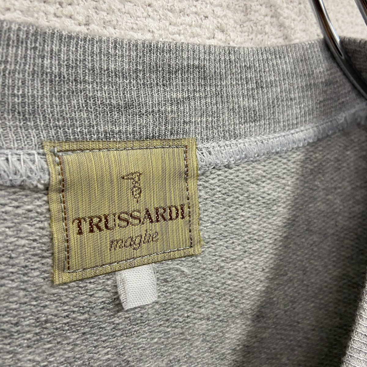 TRUSSARDI　スウェット/トレーナー　灰色　グレー　古着