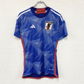 adidas　アディダス　サッカー　日本代表　半袖Tシャツ　ユニフォーム　青　ブルー　Sサイズ　古着
