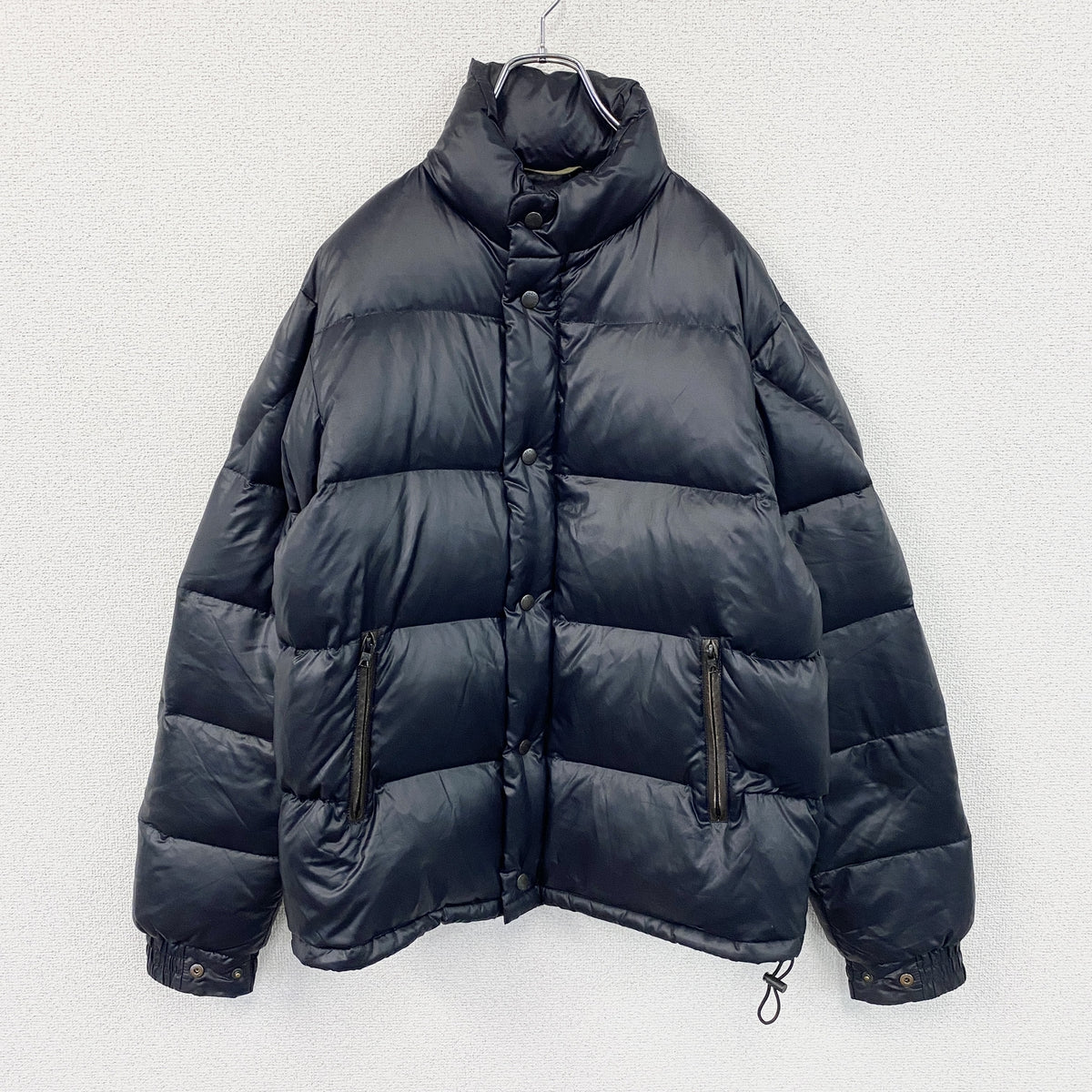 Schott　ショット　ダウンジャケット　ダウン80％　黒　ブラック　40サイズ　古着