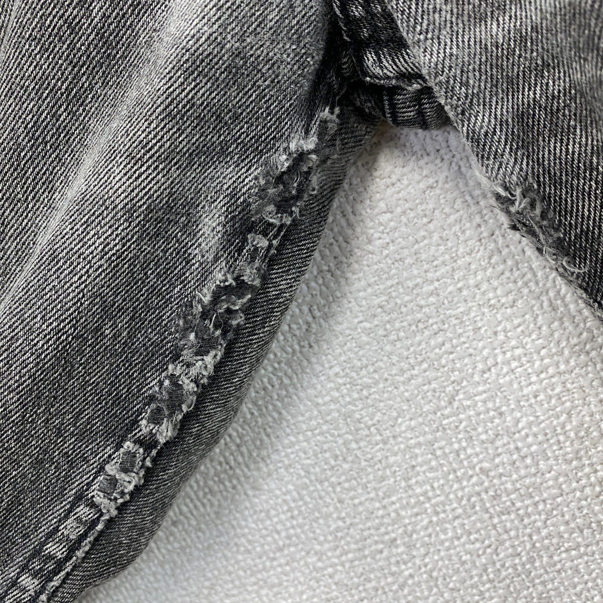 Levi's　リーバイス　501　ブラックデニムパンツ/ジーンズ　ジップフライ　黒　ブラック　W27サイズ　古着