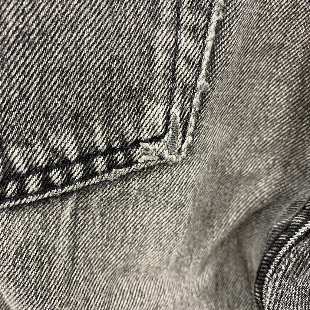 Levi's　リーバイス　501　ブラックデニムパンツ/ジーンズ　ジップフライ　黒　ブラック　W27サイズ　古着