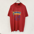 90s　IRONMAN　TRIATHLON　アイアンマン　トライアスロン　半袖プリントTシャツ　USA製　シングルステッチ　ヴィンテージ　赤　レッド　Lサイズ　古着