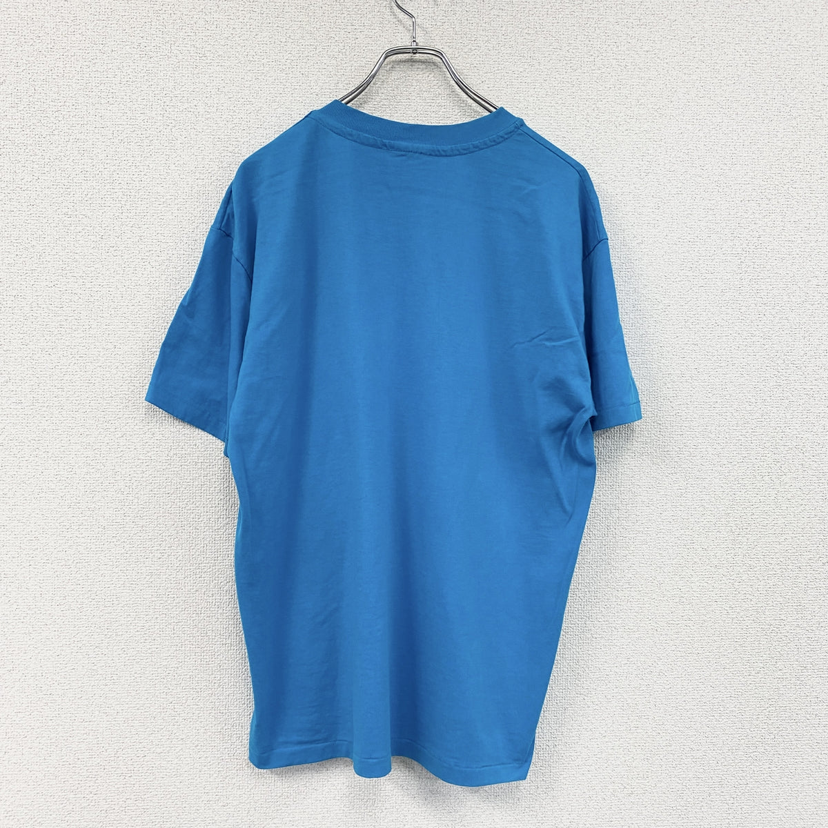 90s　YMCA　Indian Guide Programs　インディアンガイドプログラム　半袖プリントTシャツ　USA製　シングルステッチ　ヴィンテージ　青　ブルー　Lサイズ　古着