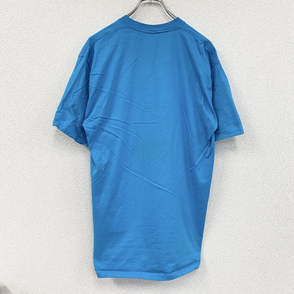 80s　JERZEES　ジャージーズ　LAME'S　半袖プリントTシャツ　USA製　ヴィンテージ　シングルステッチ　青　ブルー　XLサイズ　古着
