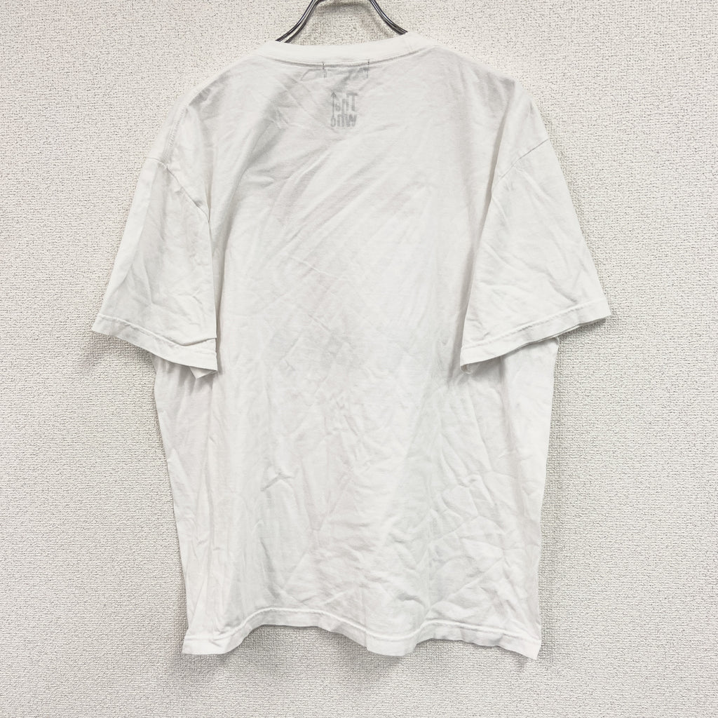 GOOD ROCK SPEED　グッドロックスピード　半袖プリントTシャツ　白　ホワイト　Lサイズ　古着