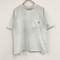 THE NORTH FACE　ザ・ノースフェイス　半袖プリントTシャツ　ライトグレー　Sサイズ　古着