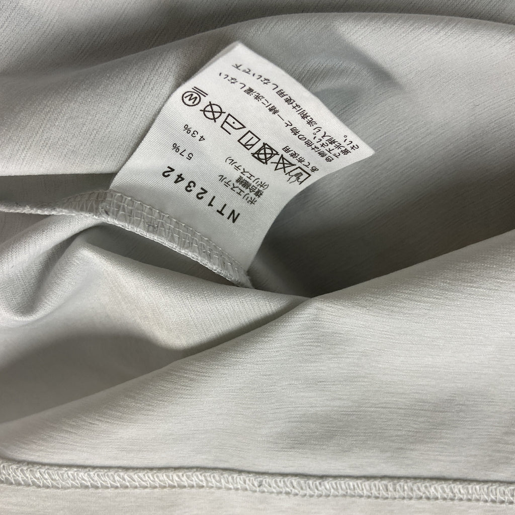 THE NORTH FACE　ザ・ノースフェイス　半袖プリントTシャツ　ライトグレー　Sサイズ　古着