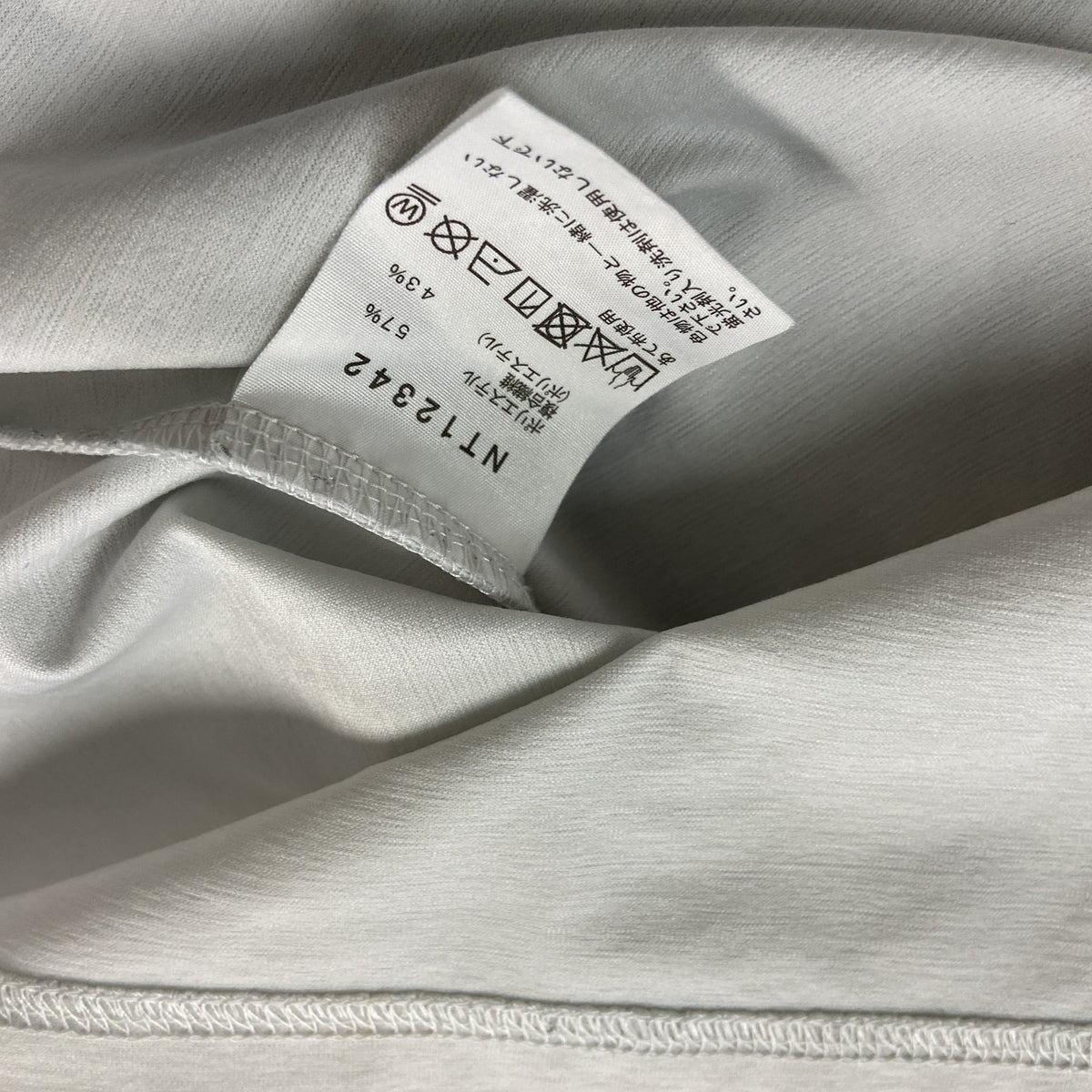 THE NORTH FACE　ザ・ノースフェイス　半袖プリントTシャツ　ライトグレー　Sサイズ　古着