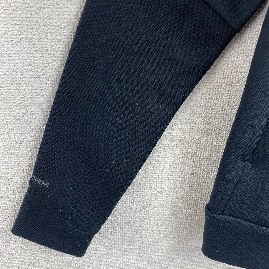 UNDER ARMOUR　アンダーアーマー　フルジップパーカー/フーディー　黒　ブラック　Mサイズ　古着