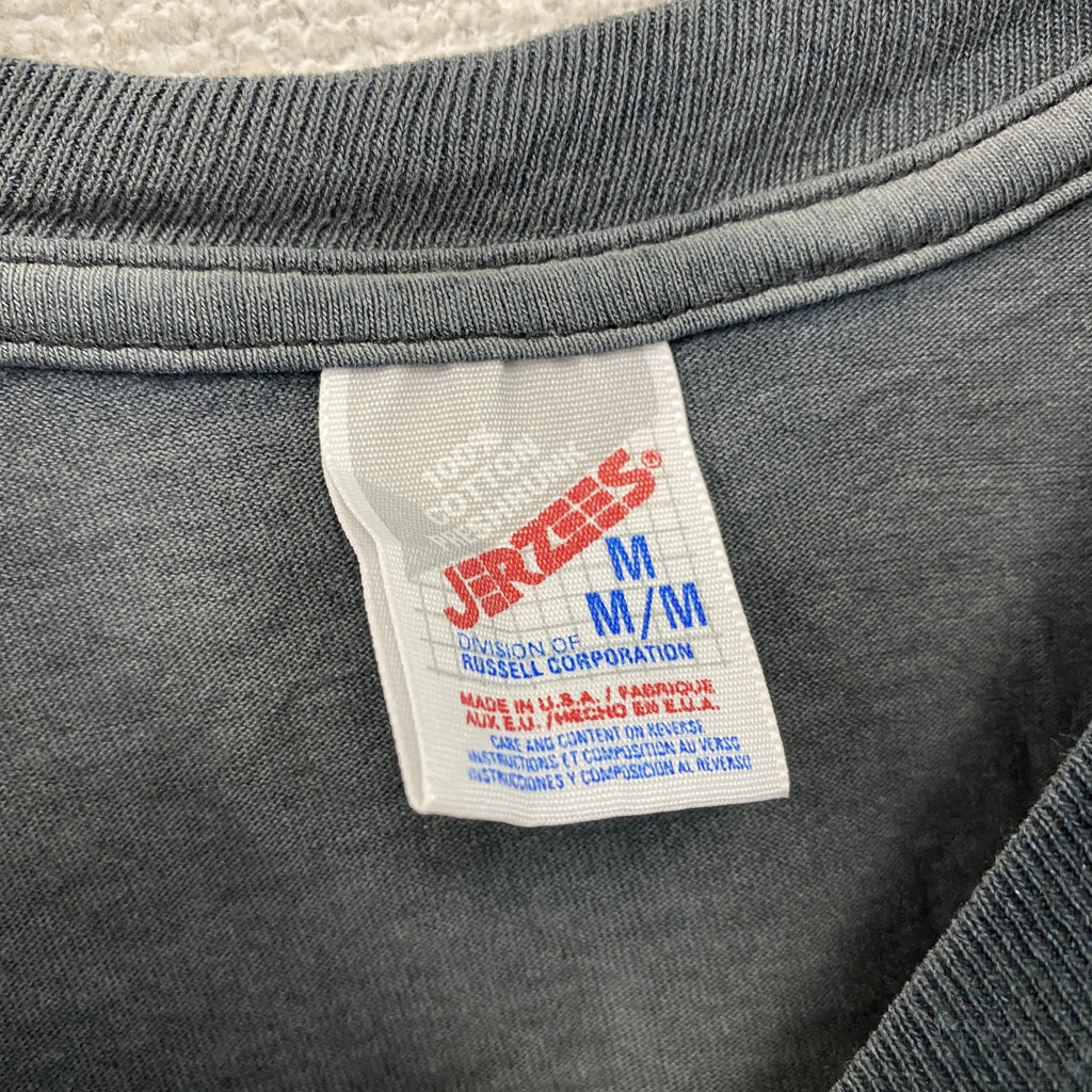 JERZEES　ジャージーズ　ベッチーニョ　ベルマーレ平塚　半袖プリントTシャツ　黒　ブラック　Mサイズ　古着