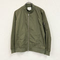 THE SHOP TK　ザショップティーケーミクスパイス　フルジップブルゾン　カーキ　Mサイズ　古着