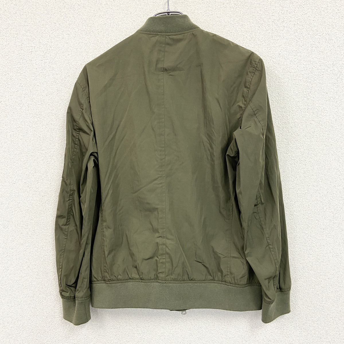 THE SHOP TK　ザショップティーケーミクスパイス　フルジップブルゾン　カーキ　Mサイズ　古着