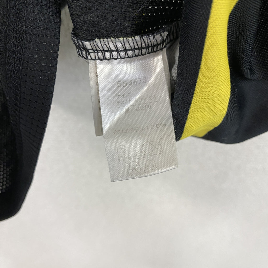 PUMA　プーマ　半袖プリントTシャツ　黒　黄色　ブラック　イエロー　Mサイズ　古着