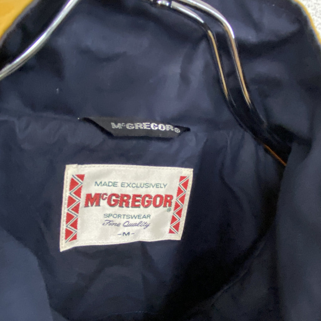 McGREGOR　マックレガー　フルジップジャケット　黄色　イエロー　Mサイズ　古着