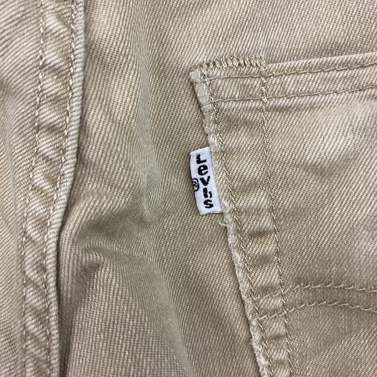 Levi’s　リーバイス　502　デニムパンツ/ジーンズ　ジップフライ　ベージュ　W29サイズ　古着