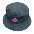 adidas　アディダス　バケットハット　黒　ブラック　57.5cm　古着