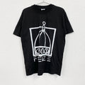 Crazy Shirts　半袖プリントTシャツ　黒　ブラック　Sサイズ　古着
