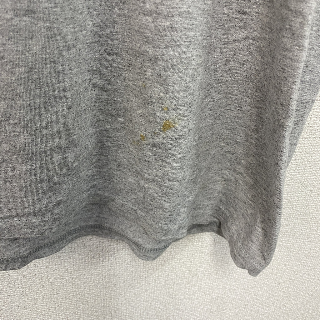 RUSSELL　ラッセル　半袖プリントTシャツ　グレー　XLサイズ　古着