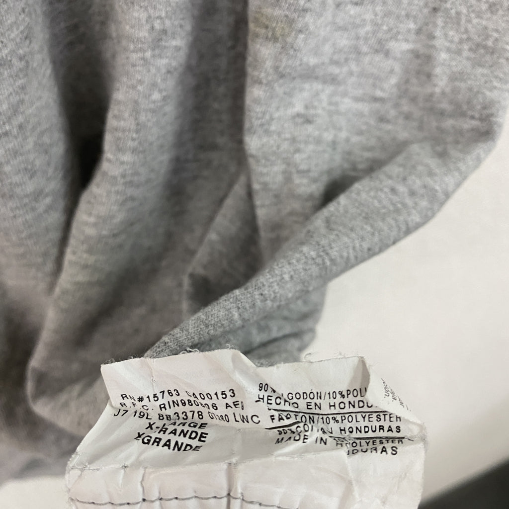 RUSSELL　ラッセル　半袖プリントTシャツ　グレー　XLサイズ　古着