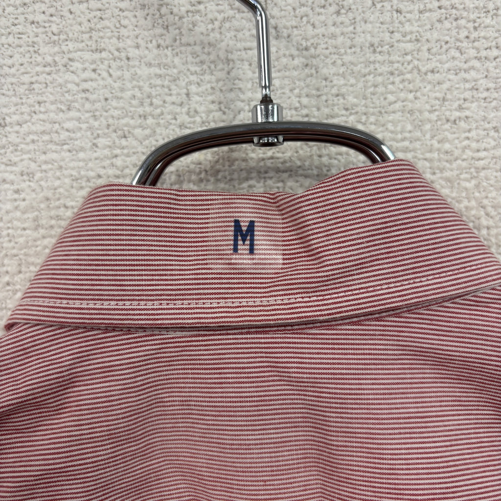 OLD UNIQLO　オールドユニクロ　長袖チェック柄シャツ　ピンク　Mサイズ　古着