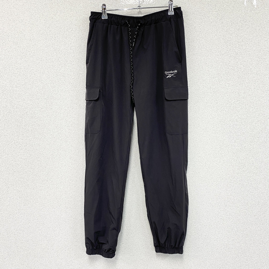Reebok　リーボック　ナイロンパンツ　ダークグレー　Mサイズ　古着