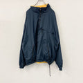 90s～　Three Season Jacket　アノラックパーカー　フリースジャケット　リバーシブル　ネイビー　紺　イエロー　2XLサイズ　　ヴィンテージ　古着