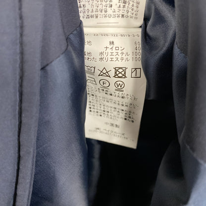 SIMPLICITE　シンプリシテェ　PRIMALOFT　プリマロフト　パテッドコート　中綿入り　紺　ネイビー　Lサイズ