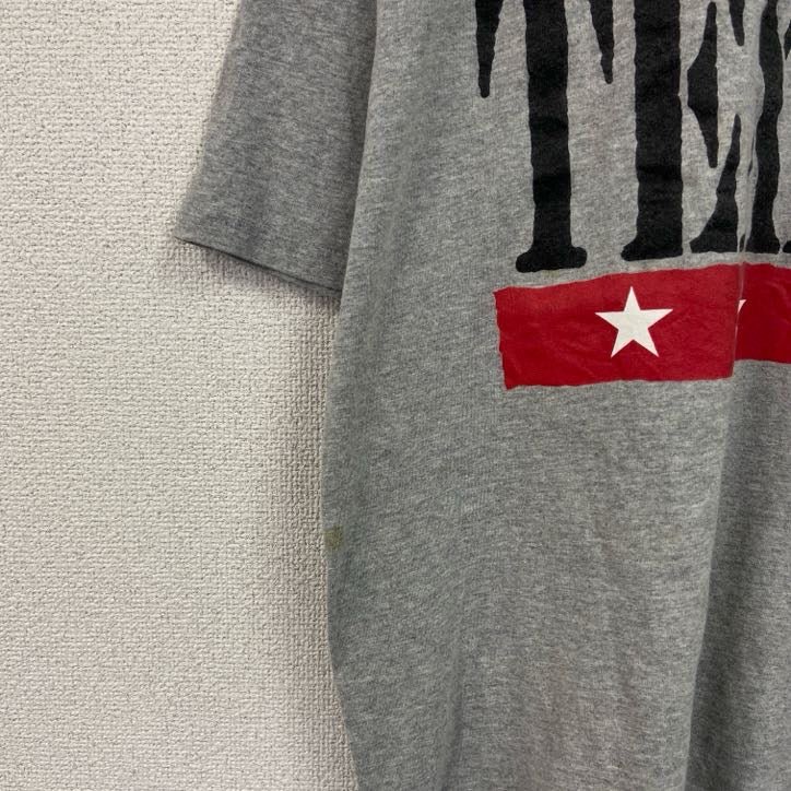 ～00s　JERZEES　ジャージーズ　TEXAS　半袖プリントTシャツ　ヴィンテージ　グレー　灰色　XLサイズ　古着