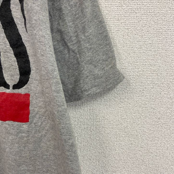～00s　JERZEES　ジャージーズ　TEXAS　半袖プリントTシャツ　ヴィンテージ　グレー　灰色　XLサイズ　古着