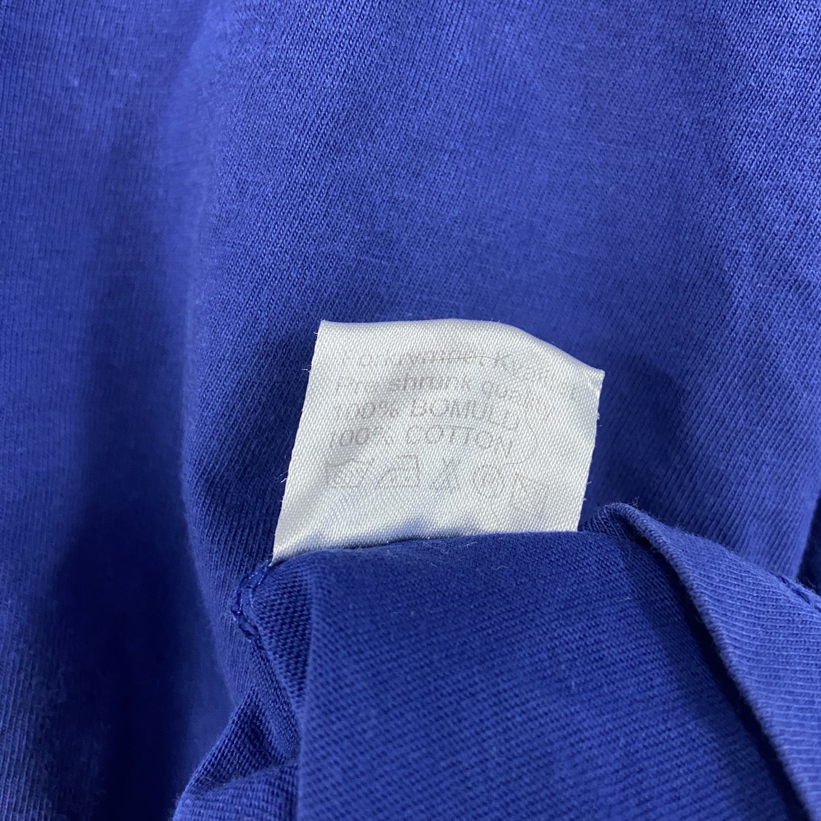 T-TIME　BETEK　ベーテック　半袖プリントTシャツ　企業T　青　ブルー　XLサイズ　古着