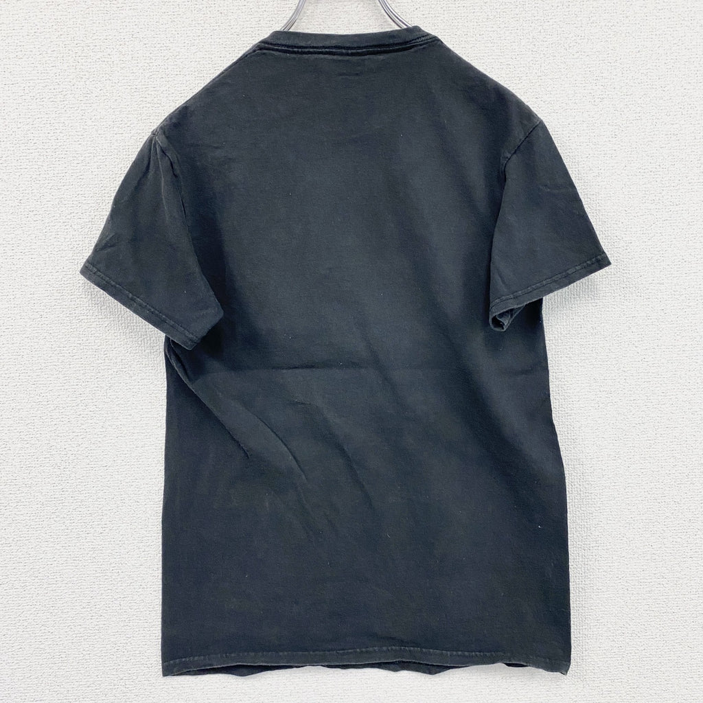 DELTA PRO WEIGHT　半袖プリントTシャツ　パロディT　黒　ブラック　Sサイズ　古着