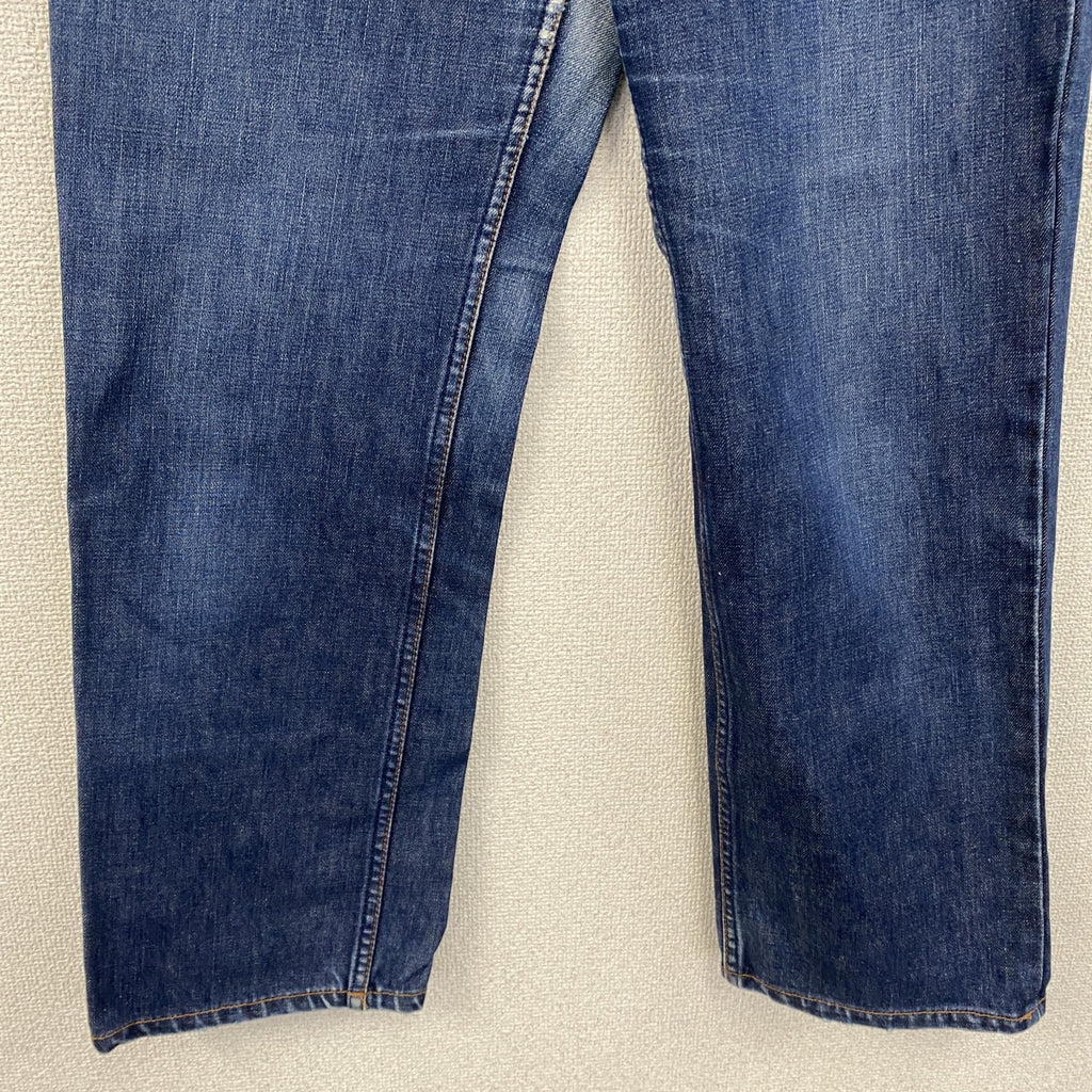 Levi’s　リーバイス　デニムパンツ/ジーンズ　縦落ち　インディゴ　W32サイズ メンズ コットン 古着