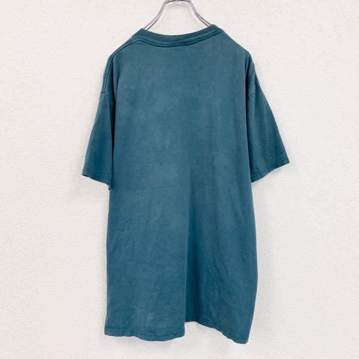 ～90s　JERZEES　ジャージーズ　半袖プリントTシャツ　ヴィンテージ　緑　グリーン　XLサイズ　古着