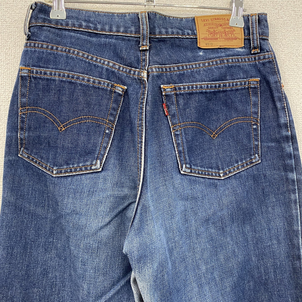 Levi’s　リーバイス　デニムパンツ/ジーンズ　縦落ち　インディゴ　W32サイズ メンズ コットン 古着