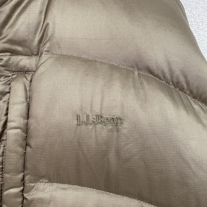 L.L.Bean　エルエルビーン　ダウンジャケット　茶色　ブラウン　Lサイズ