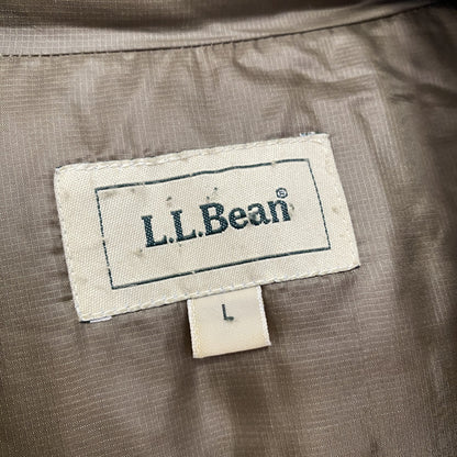L.L.Bean　エルエルビーン　ダウンジャケット　茶色　ブラウン　Lサイズ