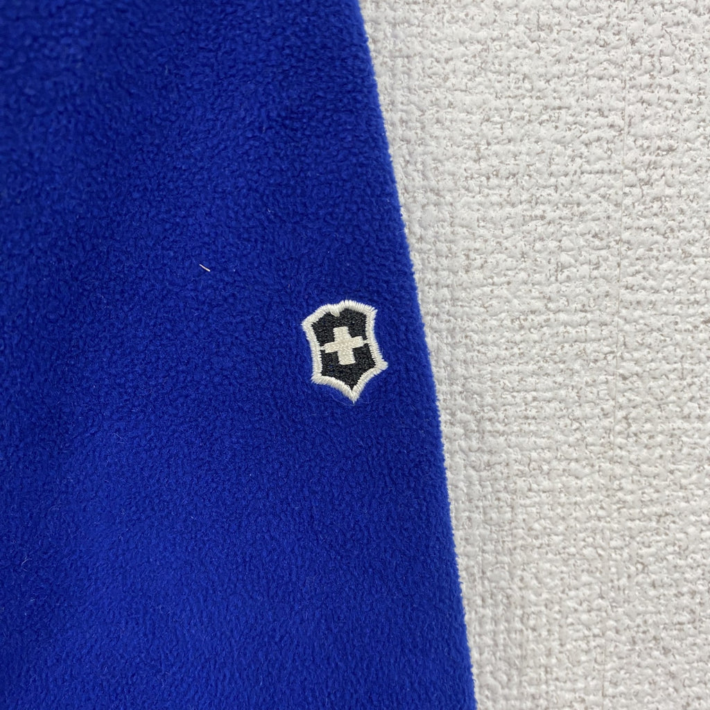VICTORINOX　ビクトリノックス　フリースジャケット/ボアジャケット　青　ブルー　Lサイズ　古着