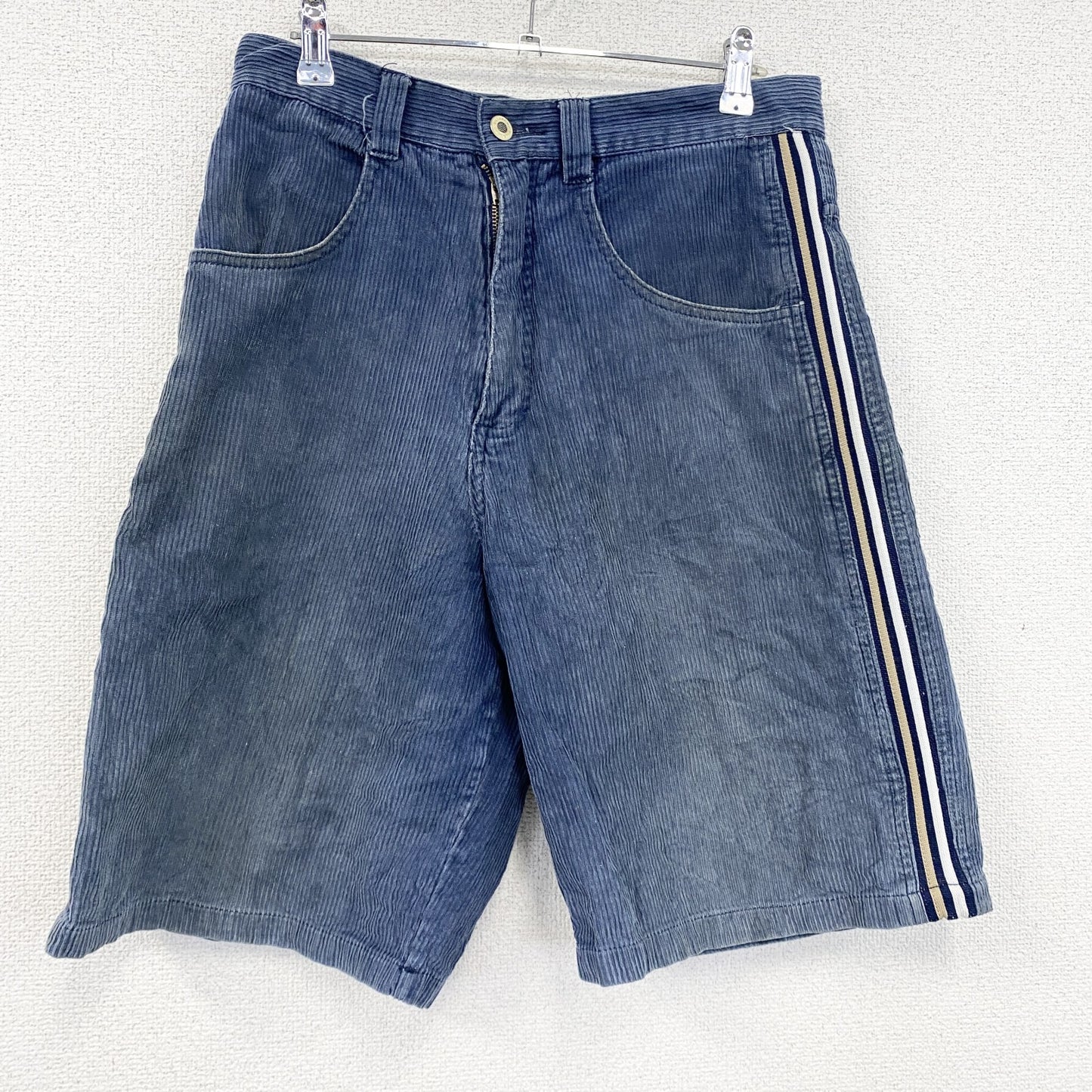 billabong　ビラボン　コーデュロイハーフパンツ/ショートパンツ　ジップフライ　青　ブルー　32サイズ