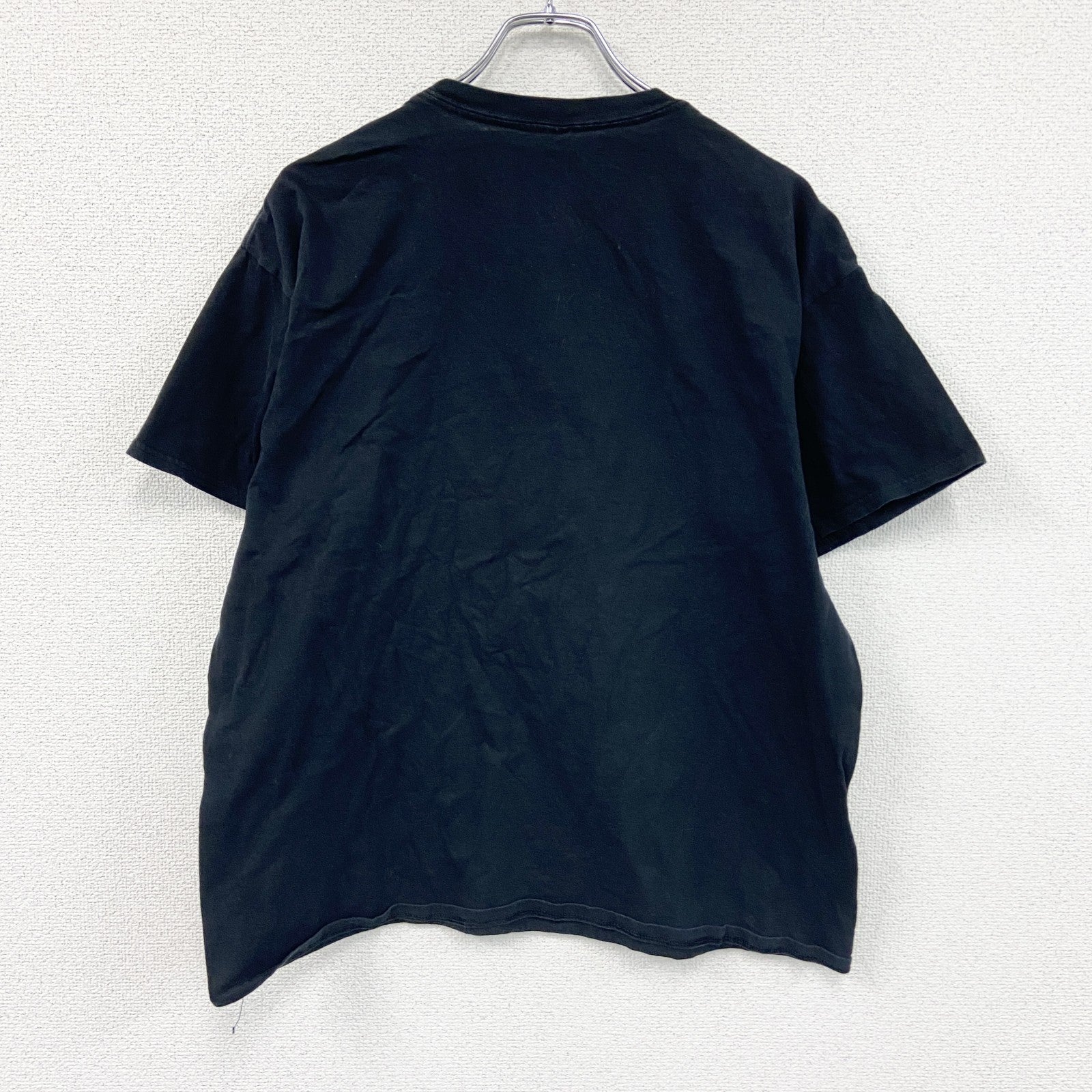 MEOW DIVISION　半袖プリントTシャツ　パロディT　JOY DIVISION　黒　ブラック　2XLサイズ　古着