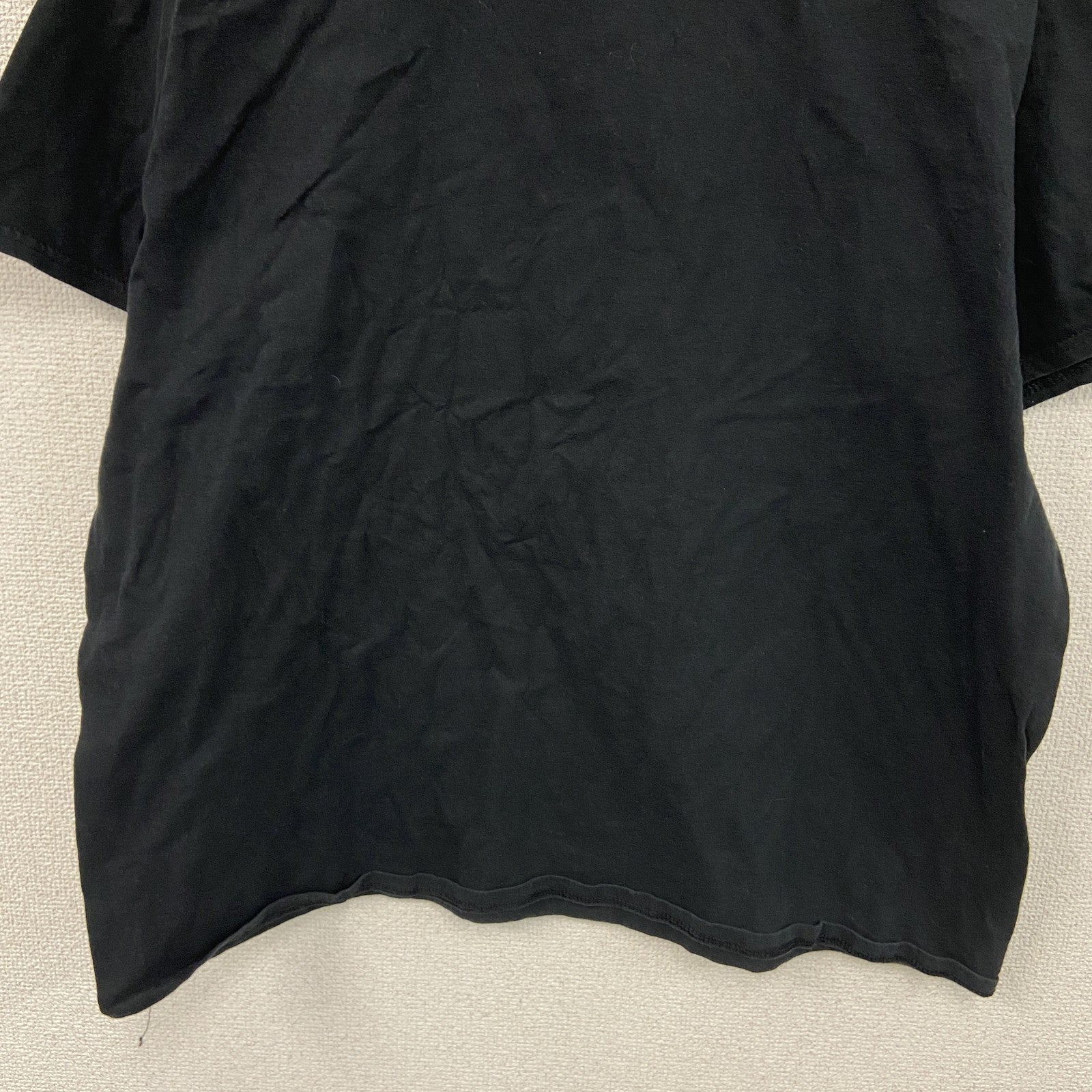 MEOW DIVISION　半袖プリントTシャツ　パロディT　JOY DIVISION　黒　ブラック　2XLサイズ　古着