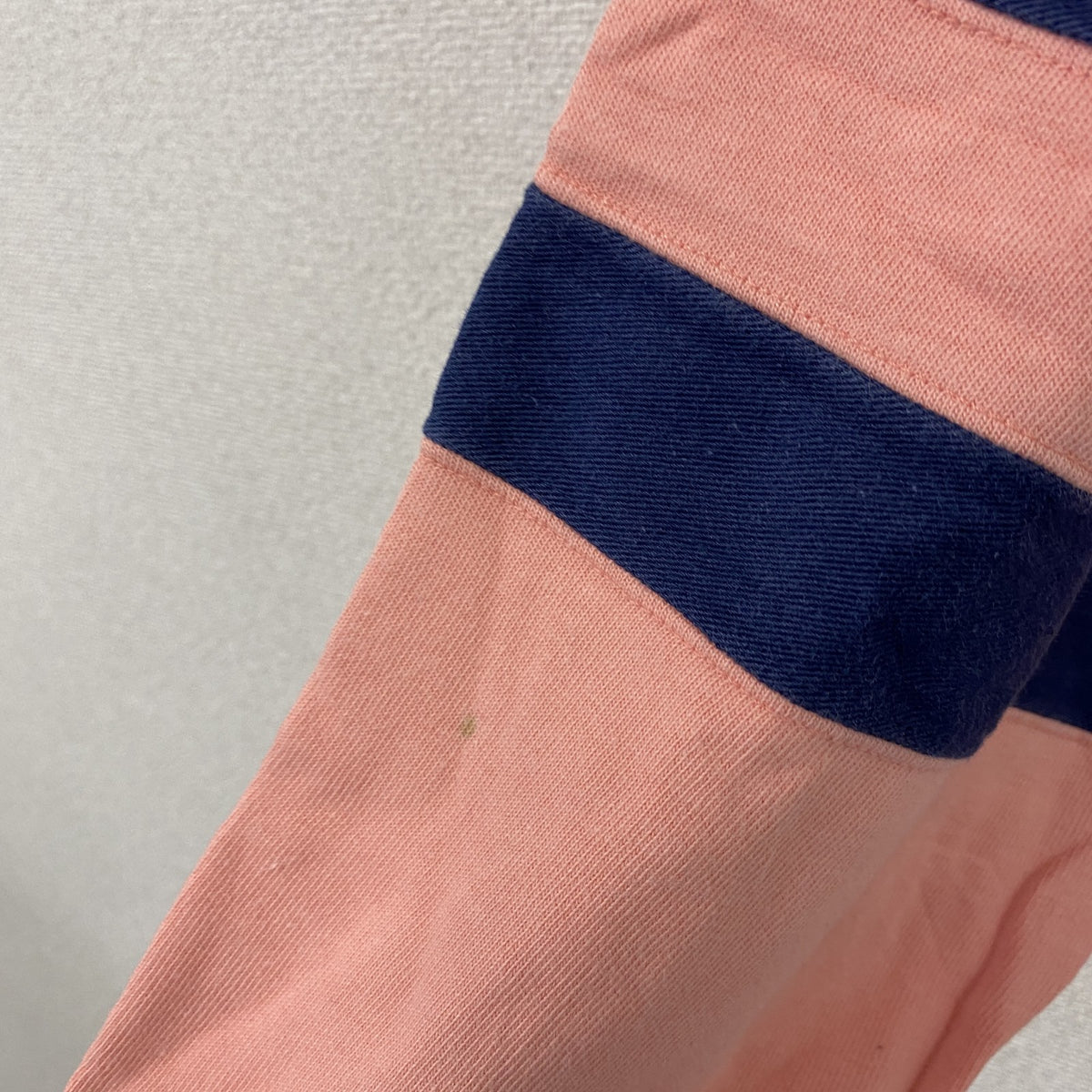 FRED PERRY　フレッドペリー　長袖ラガーシャツ　ピンク　40サイズ　古着