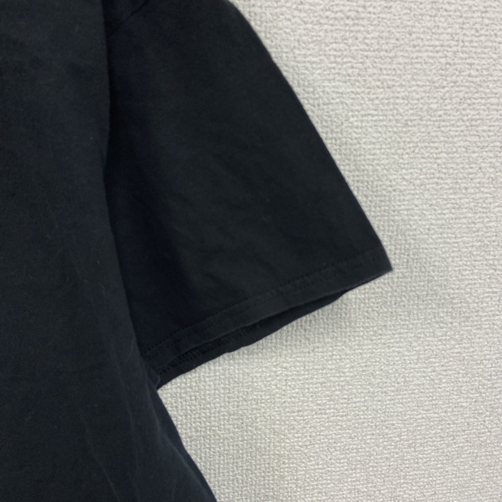 MEOW DIVISION　半袖プリントTシャツ　パロディT　JOY DIVISION　黒　ブラック　2XLサイズ　古着