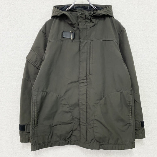古着 used　JUN　モッズパーカー　モッズコート　フリースライナー　黒　ブラック　Mサイズ