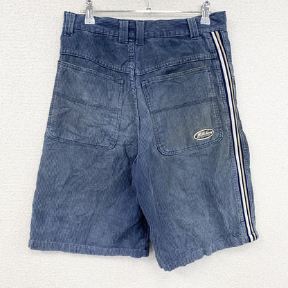 billabong　ビラボン　コーデュロイハーフパンツ/ショートパンツ　ジップフライ　青　ブルー　32サイズ
