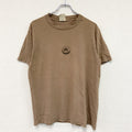 Mossimo　半袖プリントTシャツ　シングルステッチ　茶色　ブラウン　Sサイズ　古着