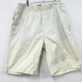 90s　OLD STUSSY　オールドステューシー　ハーフパンツ　ヴィンテージ　アイボリー　古着