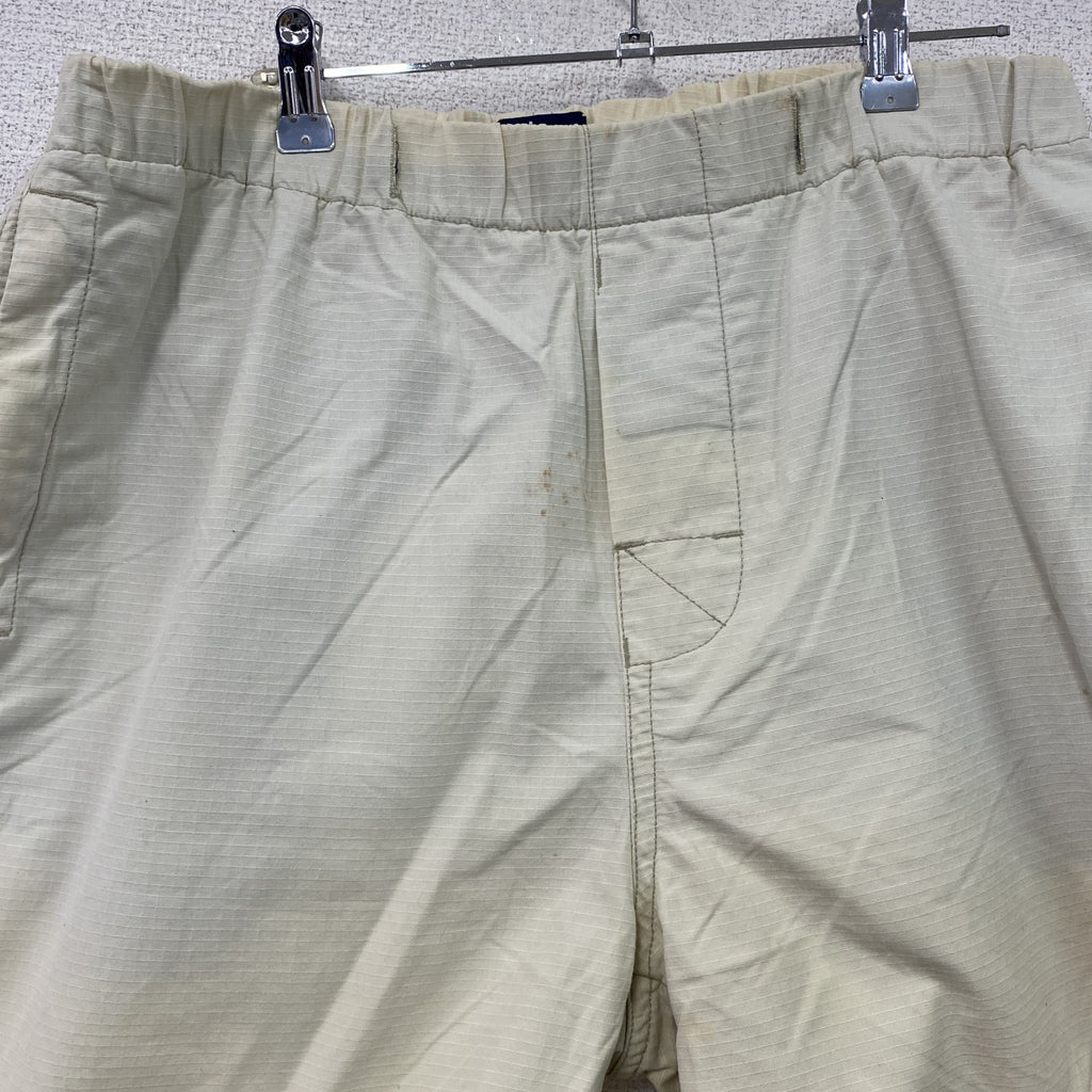 90s　OLD STUSSY　オールドステューシー　ハーフパンツ　ヴィンテージ　アイボリー　古着