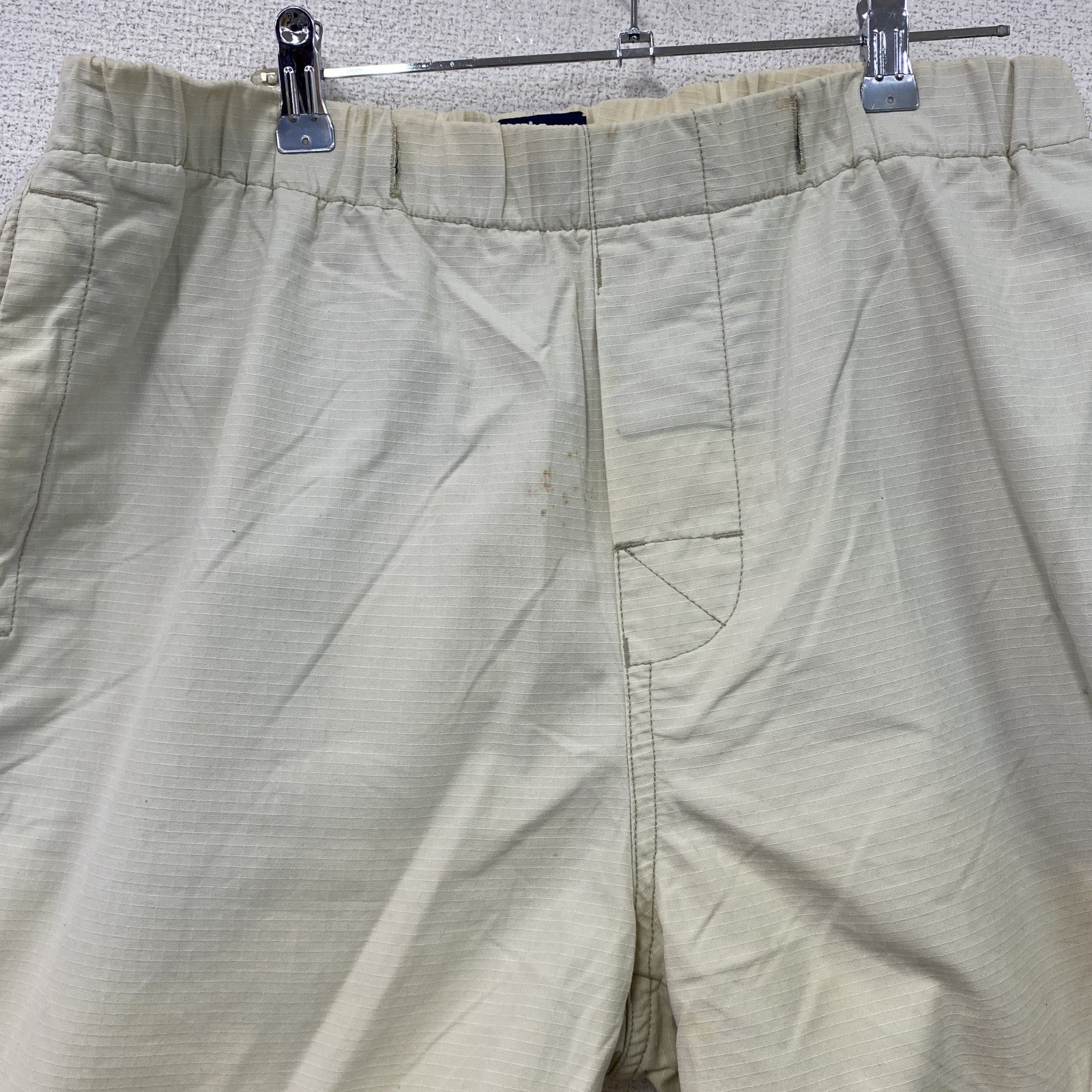 90s　OLD STUSSY　オールドステューシー　ハーフパンツ　ヴィンテージ　アイボリー　古着
