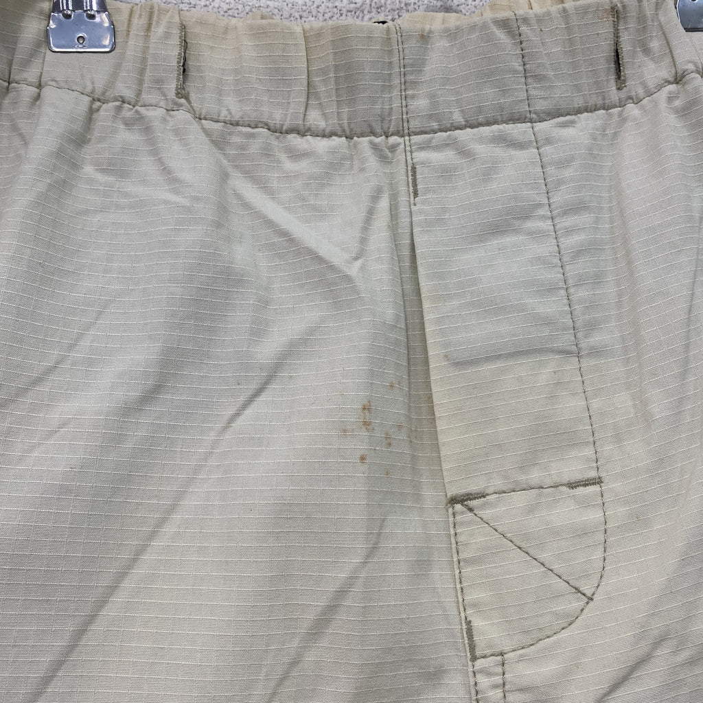 90s　OLD STUSSY　オールドステューシー　ハーフパンツ　ヴィンテージ　アイボリー　古着